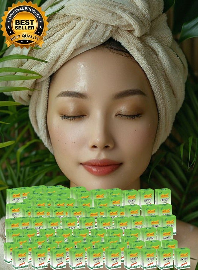 Pyary 94 Pieces Ayurvedic Turmeric Soap 75gram - Image 1