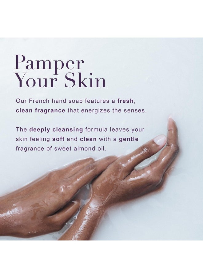 A La Maison - French Liquid Hand Soap Ecofriendly Refill Pouch Rosemary Mint Natural Hand Wash Made With Essential Oils Biodegradable Plantbased Vegan Alcohol & Paraben Free (33.8 Oz 2 Pack) - Image 1
