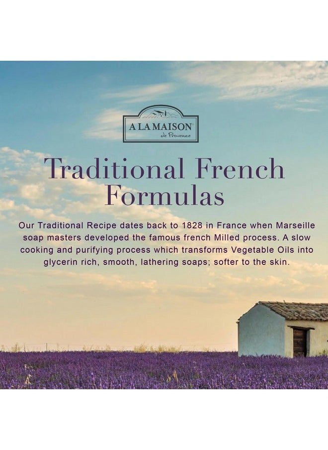 A La Maison - French Liquid Hand Soap Ecofriendly Refill Pouch Rosemary Mint Natural Hand Wash Made With Essential Oils Biodegradable Plantbased Vegan Alcohol & Paraben Free (33.8 Oz 2 Pack) - Image 1