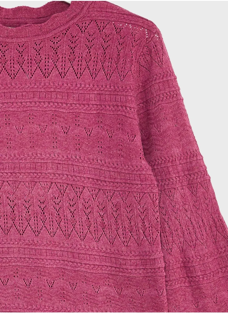 only_kids Kids Essential Knitted Top