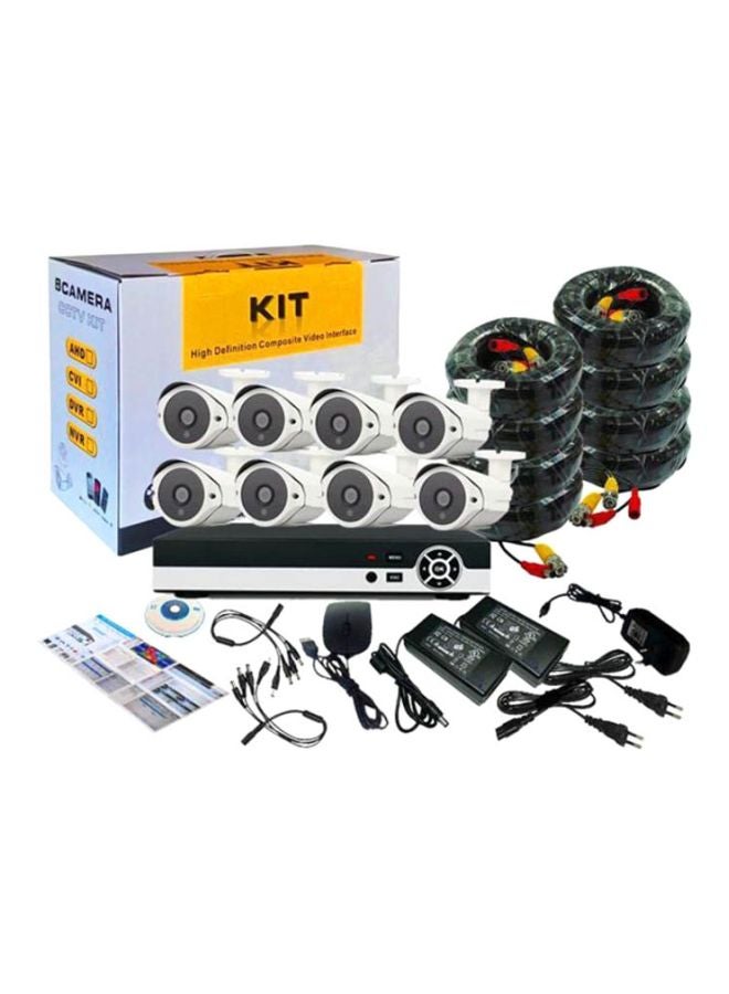 Tomvision Tomvision Full Outdoor Bullet Camera And P2p Cloud Home Security Kit N22835462A