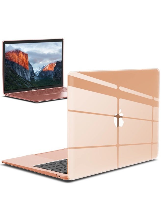 iBenzer Compatible with 2022 2021 2020 MacBook Air 13 inch case M1 A2337 A2179 A1932, Plastic Hard Shell Case for Mac Air 13 Retina Display with Touch ID, Crystal Clear, MMA-T13CYCL - Image 1