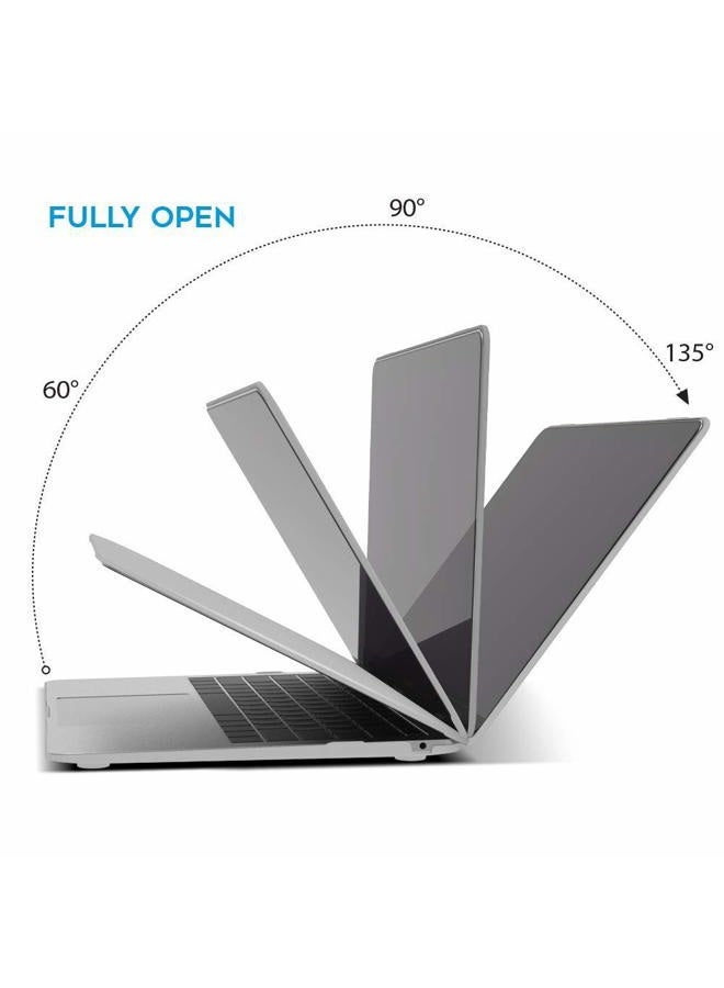 iBenzer Compatible with 2022 2021 2020 MacBook Air 13 inch case M1 A2337 A2179 A1932, Plastic Hard Shell Case for Mac Air 13 Retina Display with Touch ID, Crystal Clear, MMA-T13CYCL - Image 5