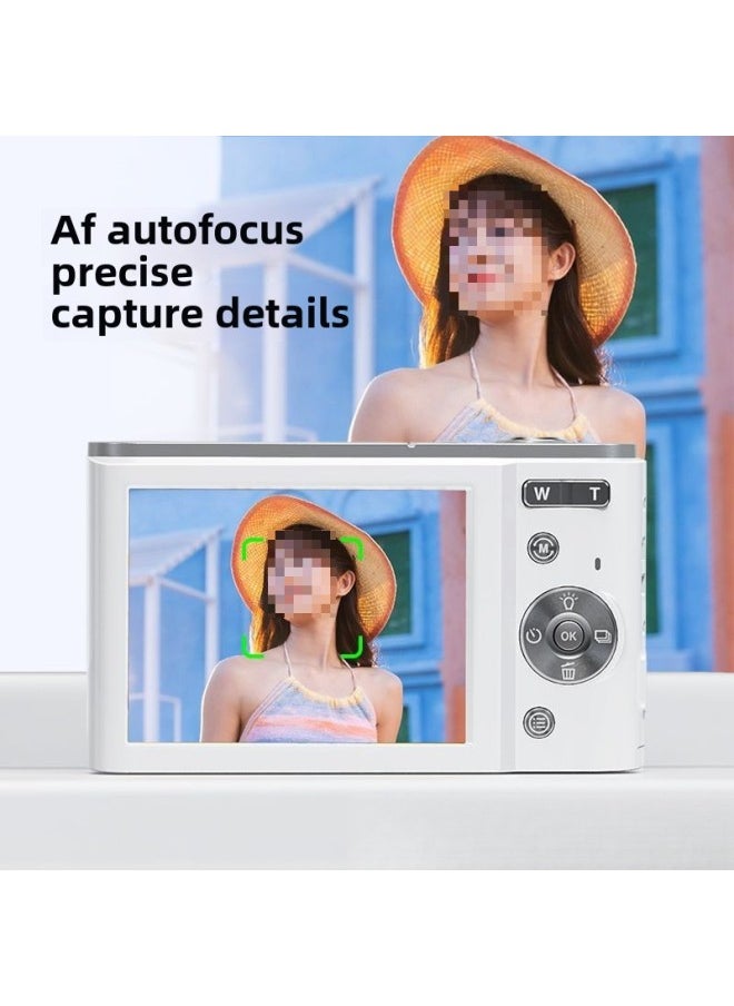 Generic Student Digital Camera Non-ccd Retro Entry Campus HD Home Travel Small Card Machine-Body Color:Color Of Your Choice - Default White - Beauty Filter + Non-focus Anti-shake - Bare Metal Without Card, You Can Take 1 Photo - Not Recommended  - Image 3