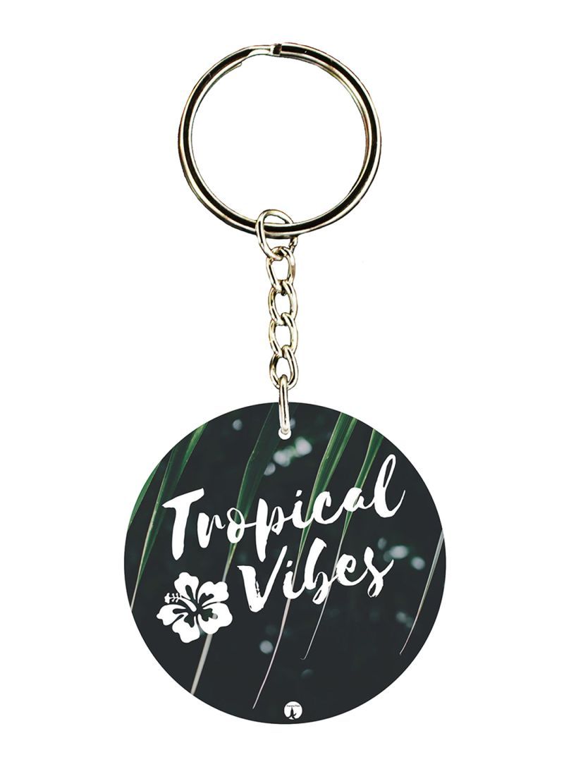 RKN Tropical Vibes Printed Keychain