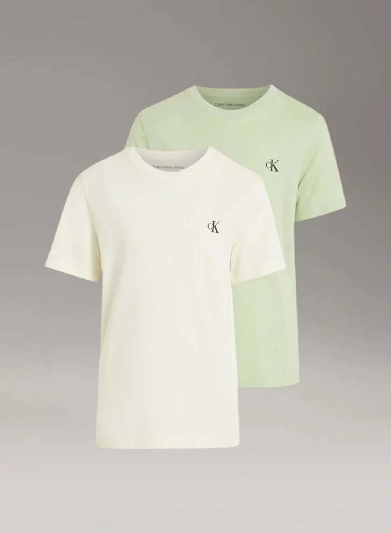 Calvin Klein Jeans 2 Pack Cotton T-shirts