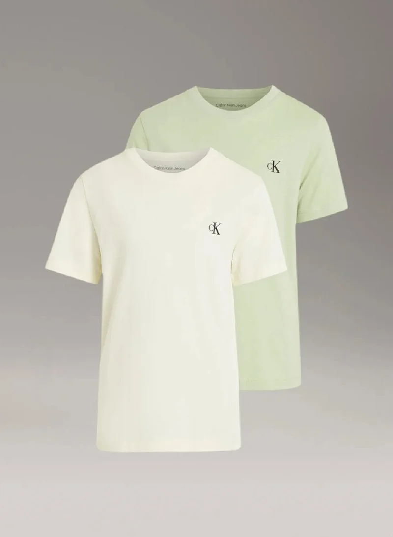 Calvin Klein Jeans 2 Pack Cotton T-shirts
