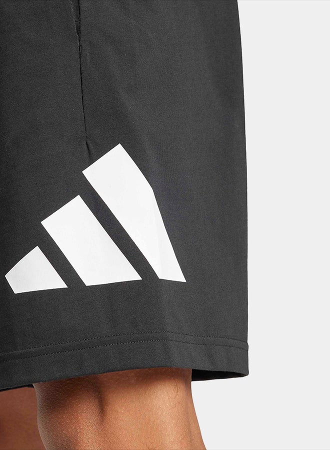 Adidas Essentials Big Logo Single Jersey Shorts - Image 4