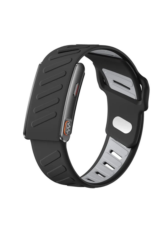 BlueFire 2026 IP68 Waterproof Smart Fitness Bracelet – Screenless Heart Rate Monitor, Sleep Tracker, ECG Health Monitoring, Pedometer, Calorie & Distance Tracker, Activity Tracker, Call & Message Reminder, 180mAh Rechargeable Sports Smart Band for Android - Image 1
