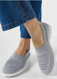 Ginger Textured Detail Slip On Comfort Shoe  - Image 1