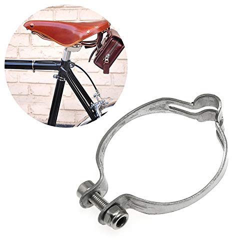 Maxmoral 4 Sets of 28.6mm Metal Ring to Frame MTB Bike Cable Guide Base Guide Clip Fitting Line Tube Seat Clamp - Image 3