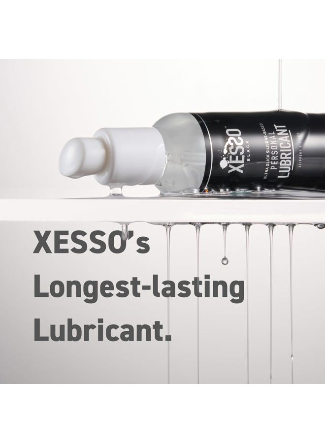 XESSO Ultra Slick Silicone-Based Lube 8 fl oz, Water Resistant, Condom & Latex Safe, Skin Friendly, Discreet Package - Image 4