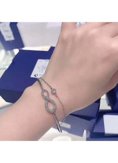 Generic Bracelet For Women Adjustable Infinity Bracelet For Women Friend Bracelet Gift For Mom  - Image 3