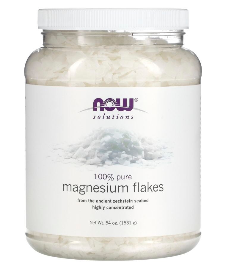 now Solutions 100% Pure Magnesium Flakes 54 oz (1531 g)