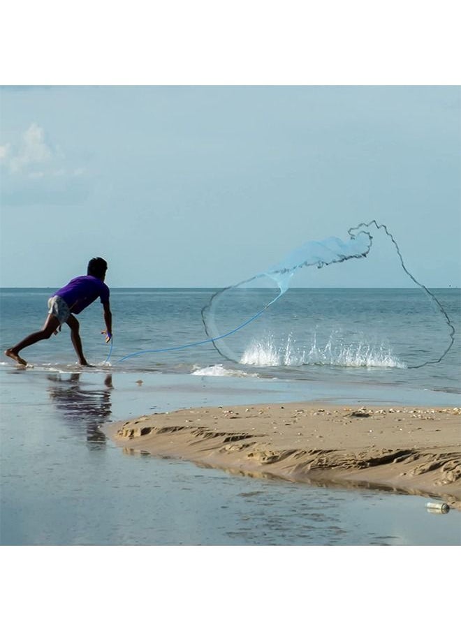 EHOME - Fishing Cast Net Throw Net 1.2 m Radius - Image 1