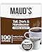 MAUD'S Mauds Dark Roast Coffee Pods 100ct Single Serve Pods  100 Arabica Coffee Compatible with Keurig K Cups Maker - Image 2