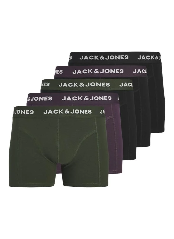 JACK & JONES 5 Pack Logo Boxers