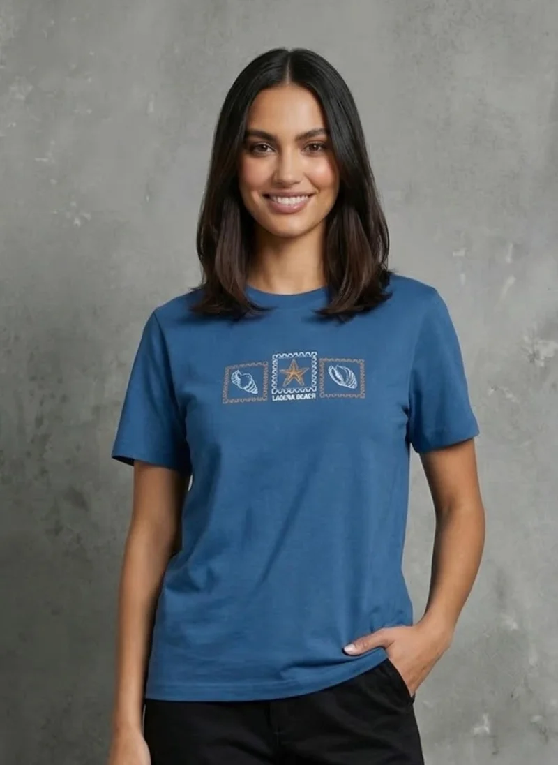 نوبيرو Nobero Women Graphic Printed T-shirt
