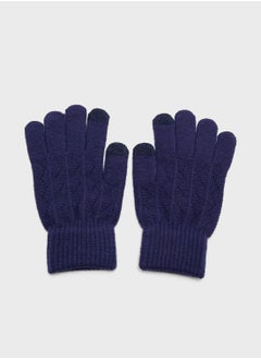 Robert Wood Knitted Gloves  - Image 2