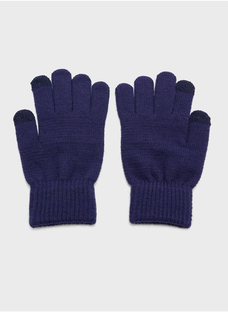 Robert Wood Knitted Gloves  - Image 3