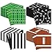 Kochorie 120 Pieces Football Disposable Cocktail Paper Napkins Football Party Decorations 65 x 65 Inch 3Ply Football Party Napkins for Football Birthday Party Favors - Image 2