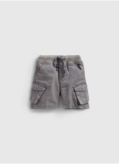 Grey Cargo Shorts - pzsku/ZF52082C4097CF09503F2Z/45/_/1719814501/6289f54d-0f02-4df0-bad2-f451388ebd16