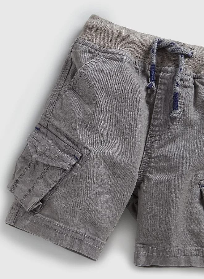 mothercare Grey Cargo Shorts