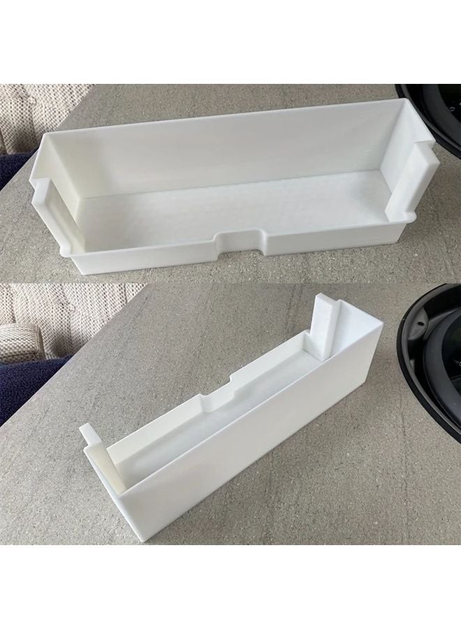 1pc RV Fridge Door Shelf Durable PVC Storage Rack Organizer For Campers Accessories - Image 4