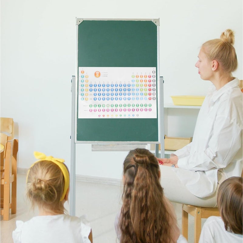 FESTFENDS Chemistry Table of Elements Wall Poster 13x40x60cm Educational Science Classroom Chart Learning Wall Decor for School Teaching - Image 5