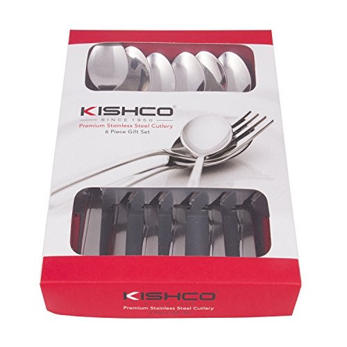 Kishco Olympus Stainless Steel Soda Spoon - Pack of 6 - Image 2