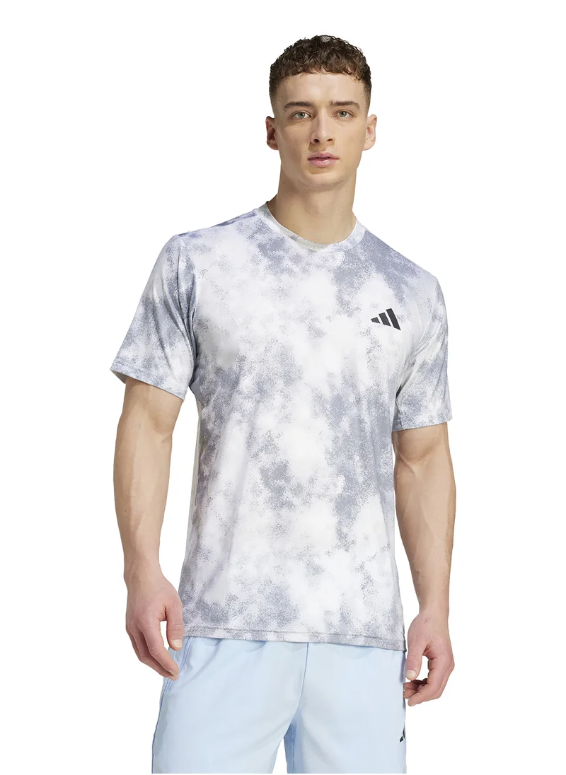 Adidas Training Essential Seasonal All Over Printed T-Shirt