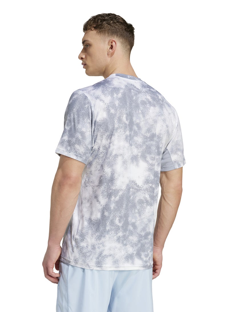 Adidas Training Essential Seasonal All Over Printed T-Shirt  - Image 2