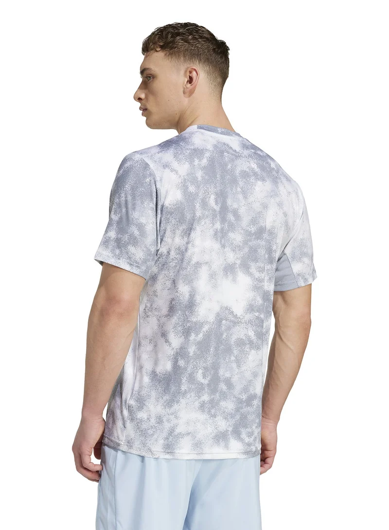 Adidas Training Essential Seasonal All Over Printed T-Shirt