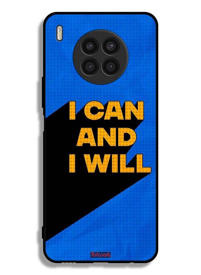 Tolwak Honor 50 Lite Protective Case Cover I Can And I Will - Image 1