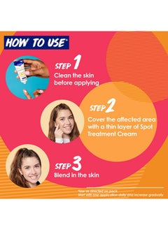 Clearasil Learasil Stubborn Acne Control 5 In 1 Spot Treatment Cream Maximum Strength Benzoyl Peroxide Acne Medication 1 Oz Fights Blocked Pores Pimple Size Excess Oil Acne Marks & Blackhe (Pack Of 2)  - Image 4