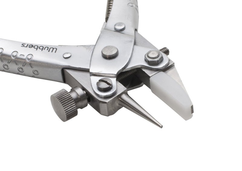 Wubbers Pliers - Wubbers Parallel Round/Nylon Flat w/Extra Jaw - Image 2