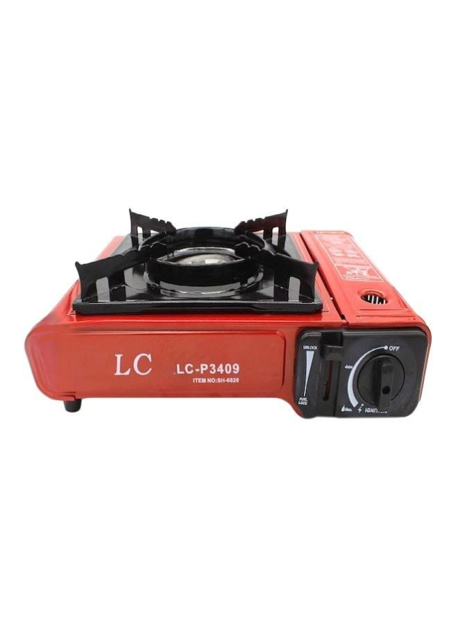 LC-P3409 Portable Gas Stove – Single Burner Camping and Outdoor Cooker - Image 1