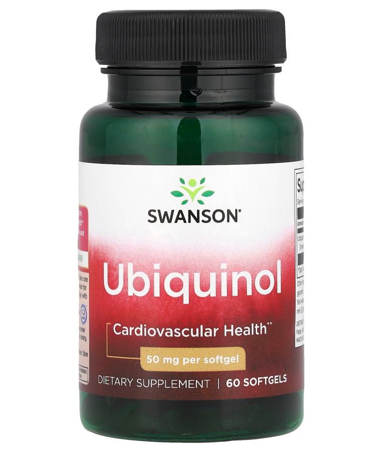 Ubiquinol 50 mg 60 Softgels
