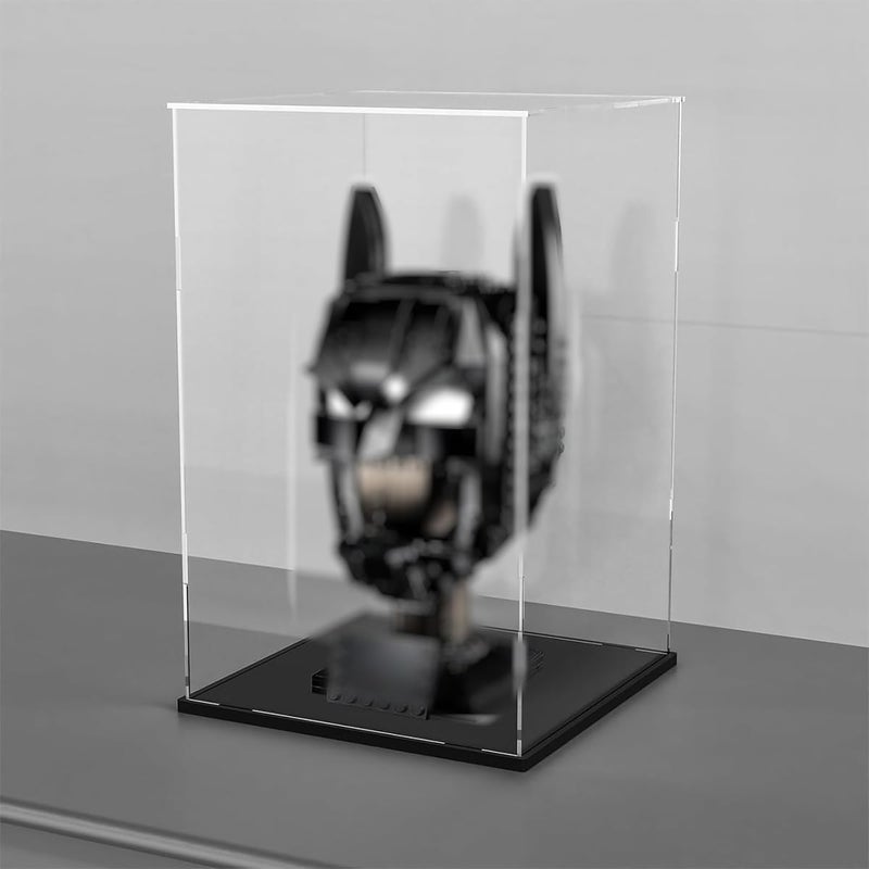 TPGP WANLIAN Acrylic Display Case for LEGO Helmet - Compatible with Mandalorian, Boba Fett, Darth Vader, and More - Image 5