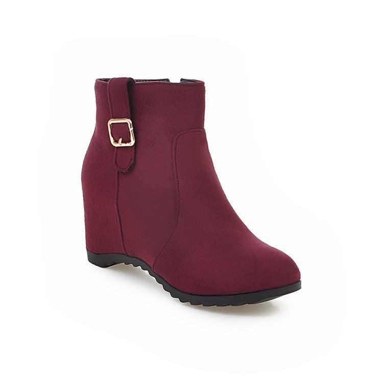 Factory Short Tube Inner Heightening Women'S Boots Short Boots Martin Boots Size 40-43 - Image 1