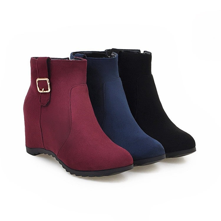 Factory Short Tube Inner Heightening Women'S Boots Short Boots Martin Boots Size 40-43 - Image 3