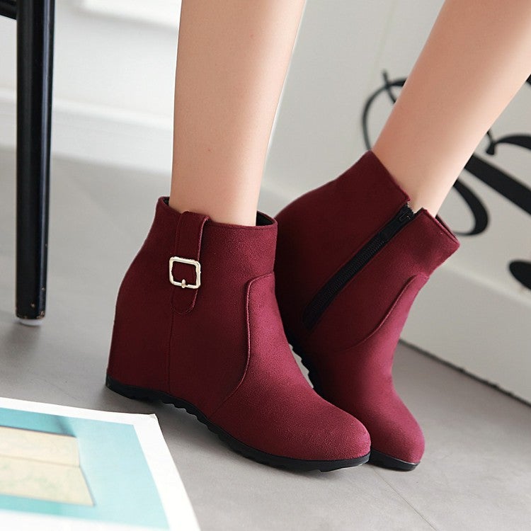 Factory Short Tube Inner Heightening Women'S Boots Short Boots Martin Boots Size 40-43 - Image 4
