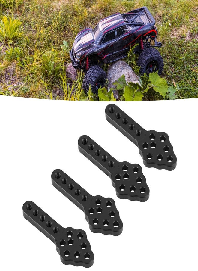 Estink حامل ممتص صدمات سيارة RC، 4 قطع / مجموعة 51 مم / 2 بوصة حامل ممتص صدمات معدني قابل للتعديل لارتفاع نموذج RC قطع غيار استبدال لإصلاح سيارة RC زاحف 1/10 (أسود) - Image 5