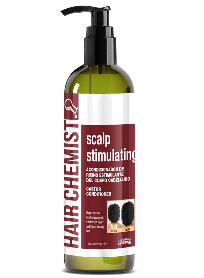 Hair Chemist Scalp Stimulating Castor Oil Conditioner 33.8 oz. - Castor Oil Hair Conditioner - Image 1