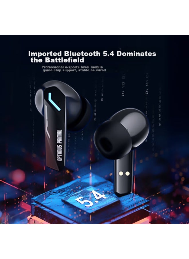 Transformers In-ear Bluetooth Headphones With Call Noise Reduction, Low Latency Gaming, Long Battery Life, Bumblebee Co-branded True Wireless Earphones With Surround Sound, Compatible With Apple, Huawei, Xiaomi
