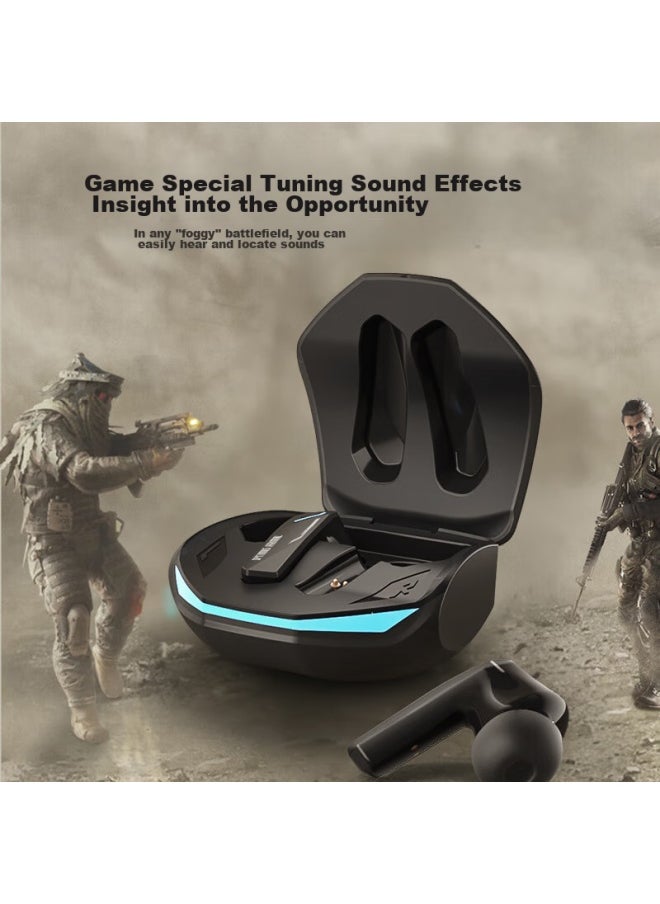 Transformers In-ear Bluetooth Headphones With Call Noise Reduction, Low Latency Gaming, Long Battery Life, Bumblebee Co-branded True Wireless Earphones With Surround Sound, Compatible With Apple, Huawei, Xiaomi