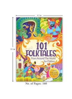Wonder House Books 101 Folktales For Children 5 Minutes Read Aloud Illustrated Tales With Morals  - Image 3