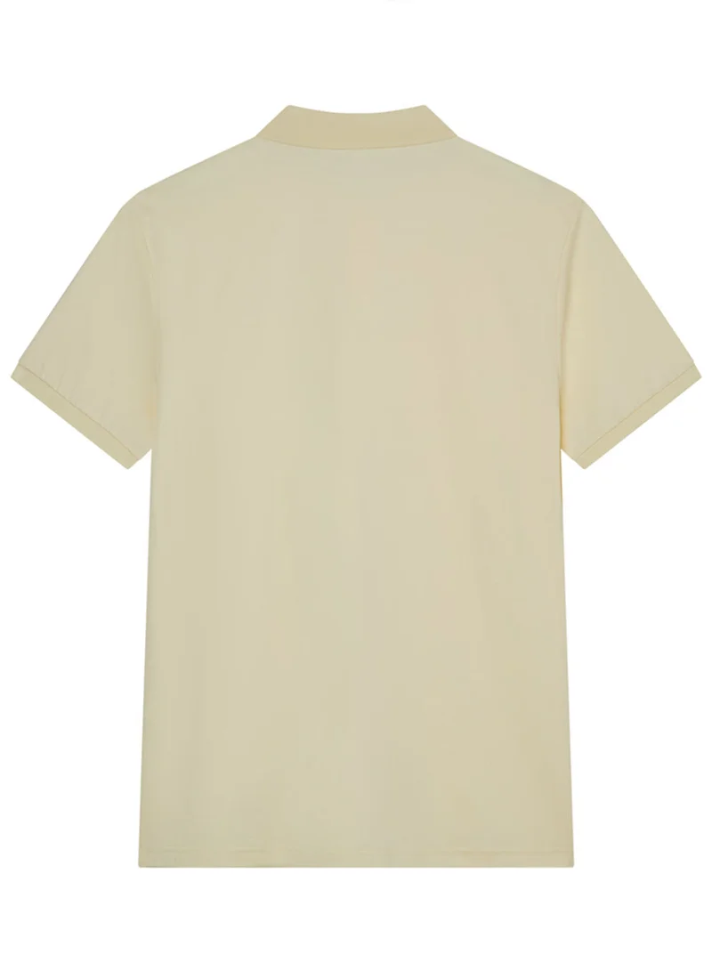 GIORDANO  Men’s Slim Fit Liquid Touch Cotton Interlock Polo for Men | Best Price UAE