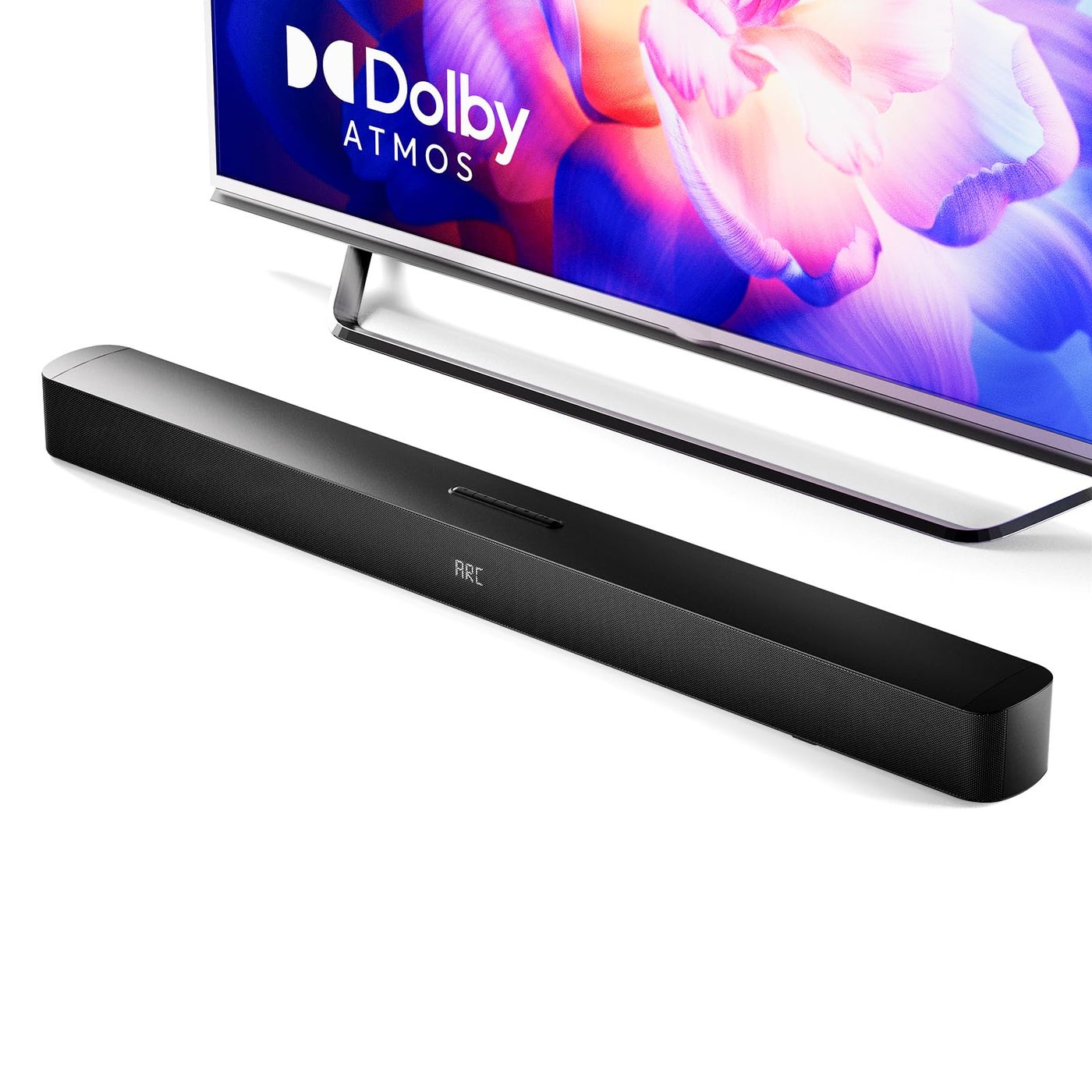 GEOYEAO Soundbar, 2.1 Speaker with Dolby Atmos, 190W Six Speakers 37 inch Sound Bars for TV, Bluetooth & HDMI-ARC Surround Sound System with HDMI-ARC/Optical/AUX/Bluetooth Connection