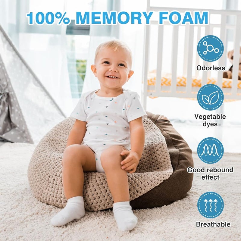 Acostop Shredded Memory Foam Filling for Bean Bag Filler Foam- Premium Soft Pillow Stuffing Foam- Couch Cushion Filling for Pouf Dog Beds Bean Bag Chairs Arts Crafts, Without Added Gel Particles (5LB) - Image 5